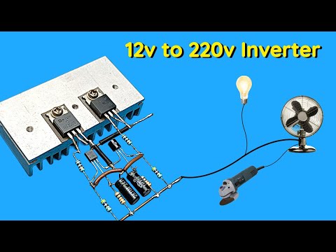 How to Make Simple, Powerful Inverter 12v to 220v.