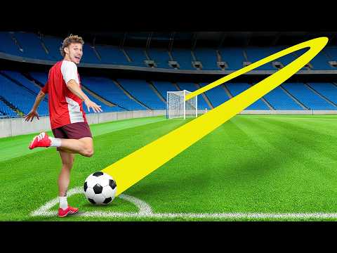 100 EXTREME Football Challenges!