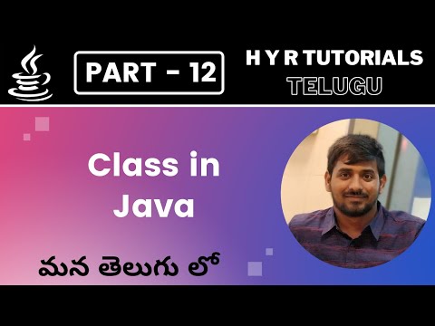 P12 - Class in Java | Core Java |