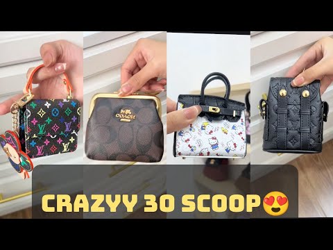 New mini Birkin😱30 Scoop| Viral Mini Bags Everyone Wants 😱Enjoy😘
