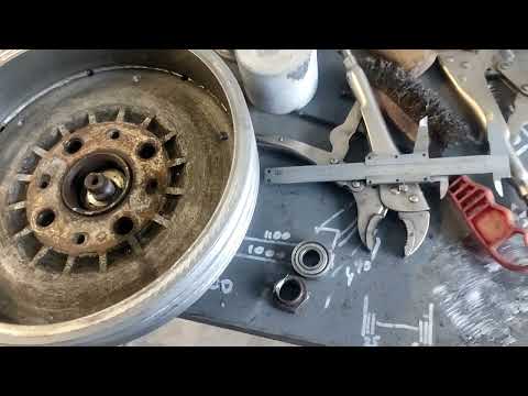 полноценное сцепление на минитрактор без токарных работ часть2