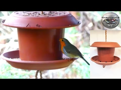 How to Make a Pot Bird Feeder - DiY Art Ideas