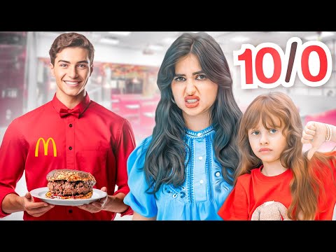 قررنا نخلي موظفي المطاعم يحددوا اكلنا لمدة 24 ساعه | انصدمنا !! 😲