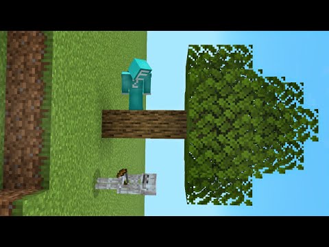 Minecraft But It's Sideways