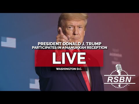 LIVE: President Trump Participates in a Hanukkah Reception - 12/16/25