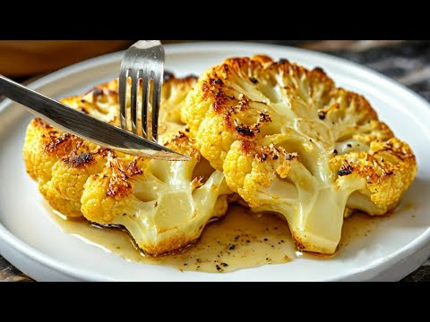 Guests from Australia taught me how to cook cauliflower so deliciously! Cheap and easy