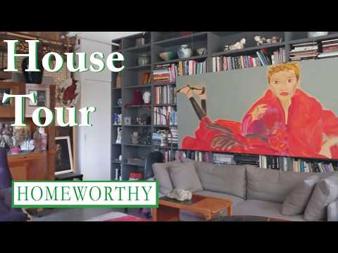 HOUSE TOUR | Inside Artist Han Feng's Vibrant Loft & Gallery in New York City