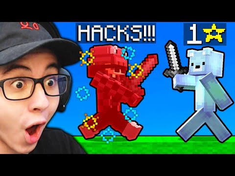 1v1ing Bedwars Pros on a LEVEL 1 Account...