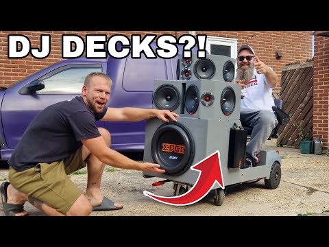 I BUILT THE MOST EXTREME MOBILITY SCOOTER EVER!!