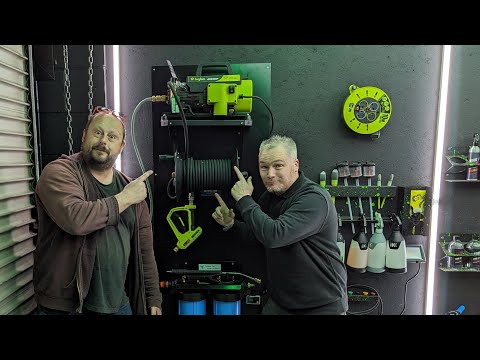 Amazing Wall Mounted Pressure Washer Setup