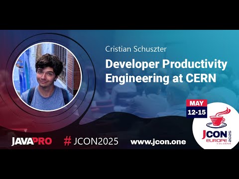 Developer Productivity Engineering at CERN | Cristian Schuszter (EN)