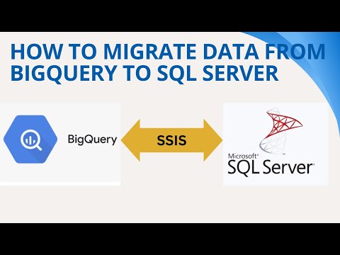 How to migrate data from Google BigQuery to SQL Server using SSIS
