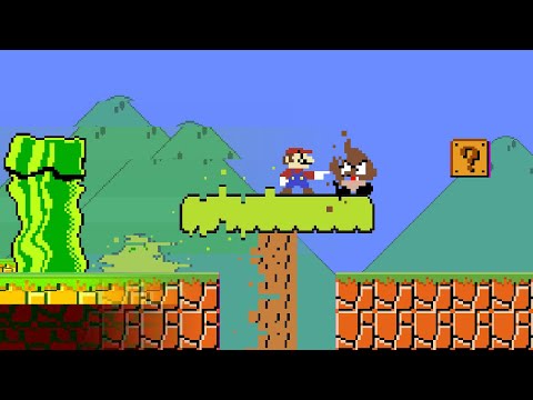 When everything Mario touches GLITCHES