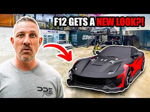 REVEALING FULL CARBON BODY FOR MY TWIN TURBO F12!