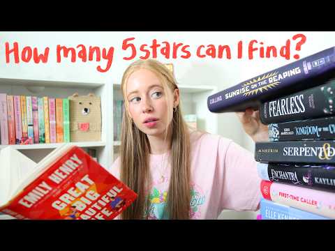 How Many 5-Star Books Can I Find in this video? 👀 ⭐️