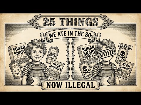 British Groceries From the 1980s That Are Now BANNED (One of Them Contained Embalming Fluid!)