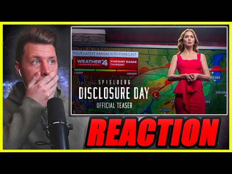 Disclosure Day - Trailer Reaction | Steven Spielberg | Emily Blunt | Josh O'Connor | Colman Domingo