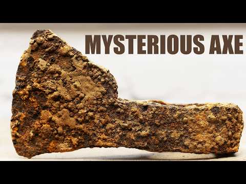 Mysterious Axe from the Battlefield — Full Restoration. ASMR Video
