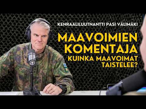 Maavoimien taistelutapa ja uudet kalustohankinnat - Kenraaliluutnantti Välimäki