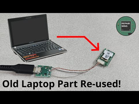 Old Laptop Bluetooth Adapter Made External - Reusing an Old Part