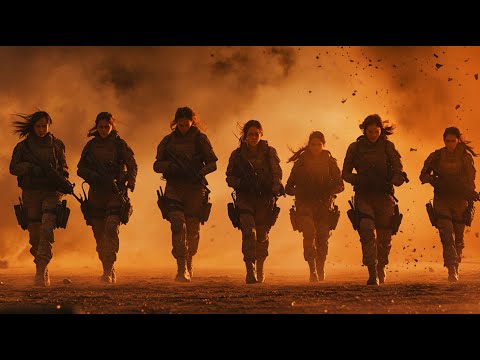 Hot Action Movie: Desperate Counterattack! Female SWAT Team's Transnational Manhunt #action #movie