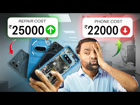 Shocking Reality of Nothing & CMF Phone Service | ft Phone 3a, Phone 2 Pro, Phone 2 | Drop Test