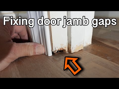 How to fix these Ugly Door Gaps