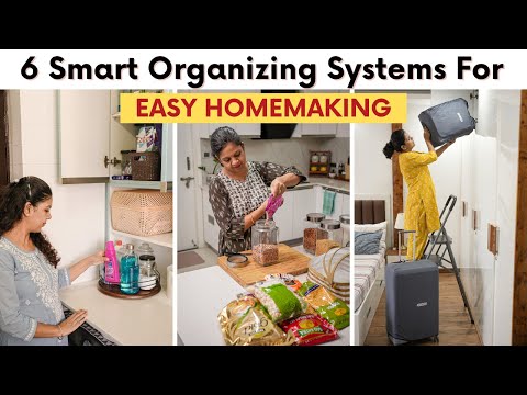6 Smart Organizing Systems for Easy Homemaking | How I Stay Organized at Home