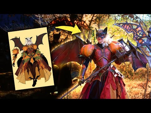 I made HALLOWEEN ARMOR 🎃