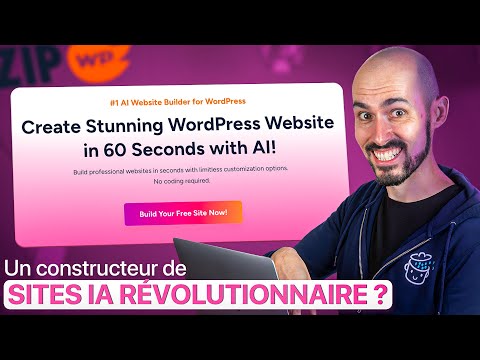 ZipWP : Peut-on compter sur l’IA pour créer des sites WordPress en 1 minute ? ⚡️