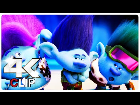 Branch And His Brothers Practice Together Scene | TROLLS 3 BAND TOGETHER (NEW 2023) Movie CLIP 4K