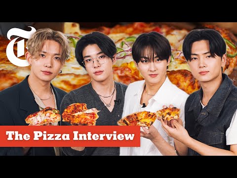 ENHYPEN: The Pizza Interview | NYT Cooking