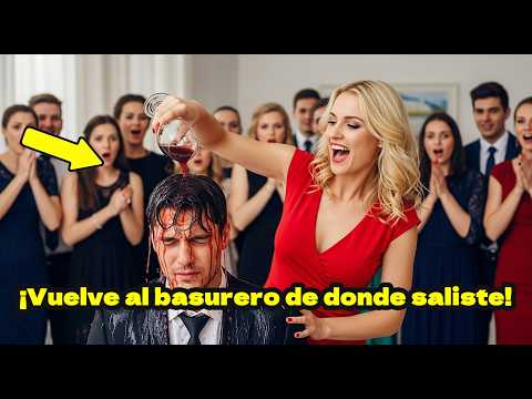 Tras firmar un contrato de 800 millones de euros, mi esposa me lanzó vino tinto. y el resultado fue