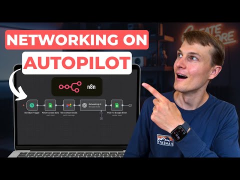 This AI Workflow AUTOMATES Networking (n8n + ChatGPT)