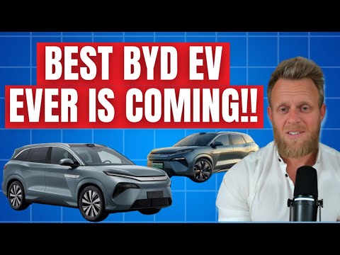 BYD 1000V 5 Minute Charge 7-Seat EV Coming to Australia & Europe!