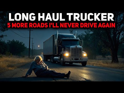 I'm a Long Haul Trucker - 5 MORE Roads I'll Never Drive Again (TRUE Horror Stories)