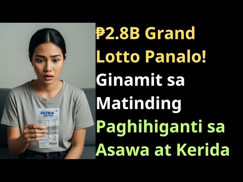 ₱2.8B Grand Lotto Panalo! Ginamit sa Matinding Paghihiganti sa Asawa at Kerida