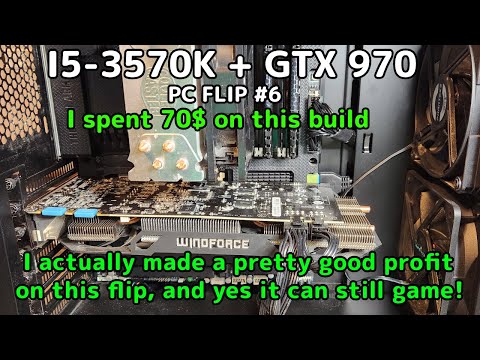 I spent 70$ on this gaming pc, can it actually game, can I flip it for a profit on it? PC flip #6