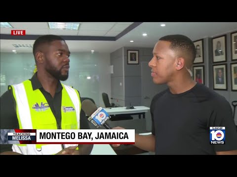 Mayor of Montego Bay speaks to Local 10 ahead of Hurricane Melissa