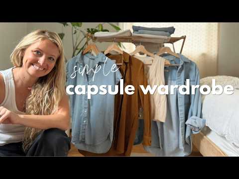 How to Build a Minimalist Capsule Wardrobe | Using Your Closet!