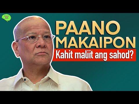 PAANO MAG IPON NG PERA Kahit Maliit ang Kita? (Ipon Tips)