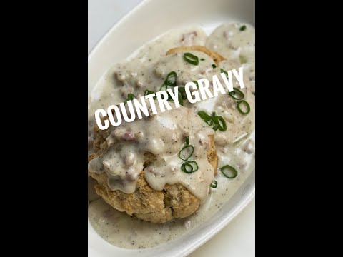 Cream Gravy for Biscuits