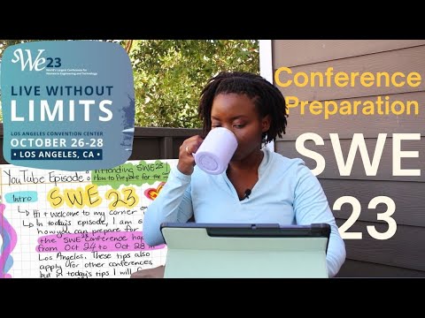 Attending swe23 | How to prepare for the conference