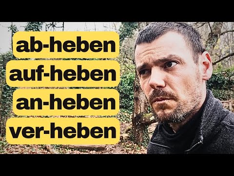 Ich habe mich VERHOBEN! | 4 Verben mit -heben | Deutsch lernen B1/B2