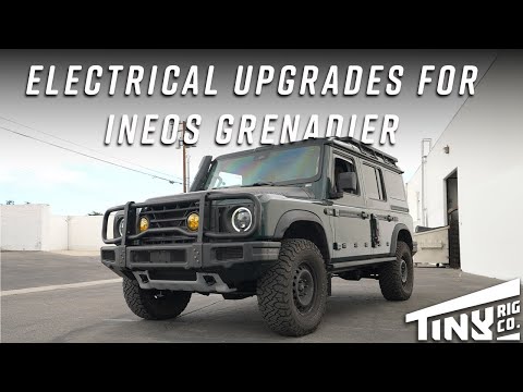 Electrical and Suspension Upgrades for Ineos Grenadier