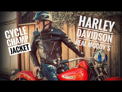 H-D X Real McCoy’s Cycle Champ Jacket