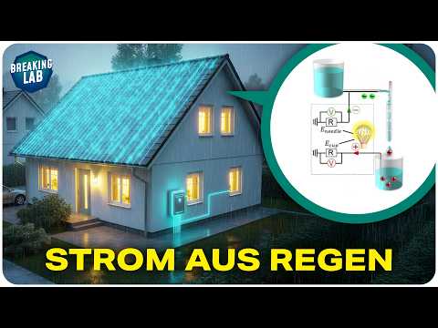 Physik-Hack: 100.000x mehr Strom aus Regen!