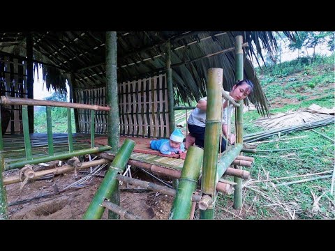 Full Video: 655 Days Journey of a Single Mother and Her Daughter- Building a Bamboo House by Herself