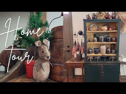 Home Tour Staging & Rearranging Antiques and Primitives New Finds Farmhouse Behind the Scenes