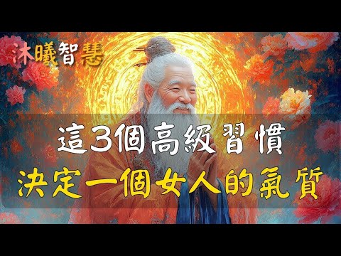 這三個高級習慣，決定一個女人的氣質！#沐曦智慧
